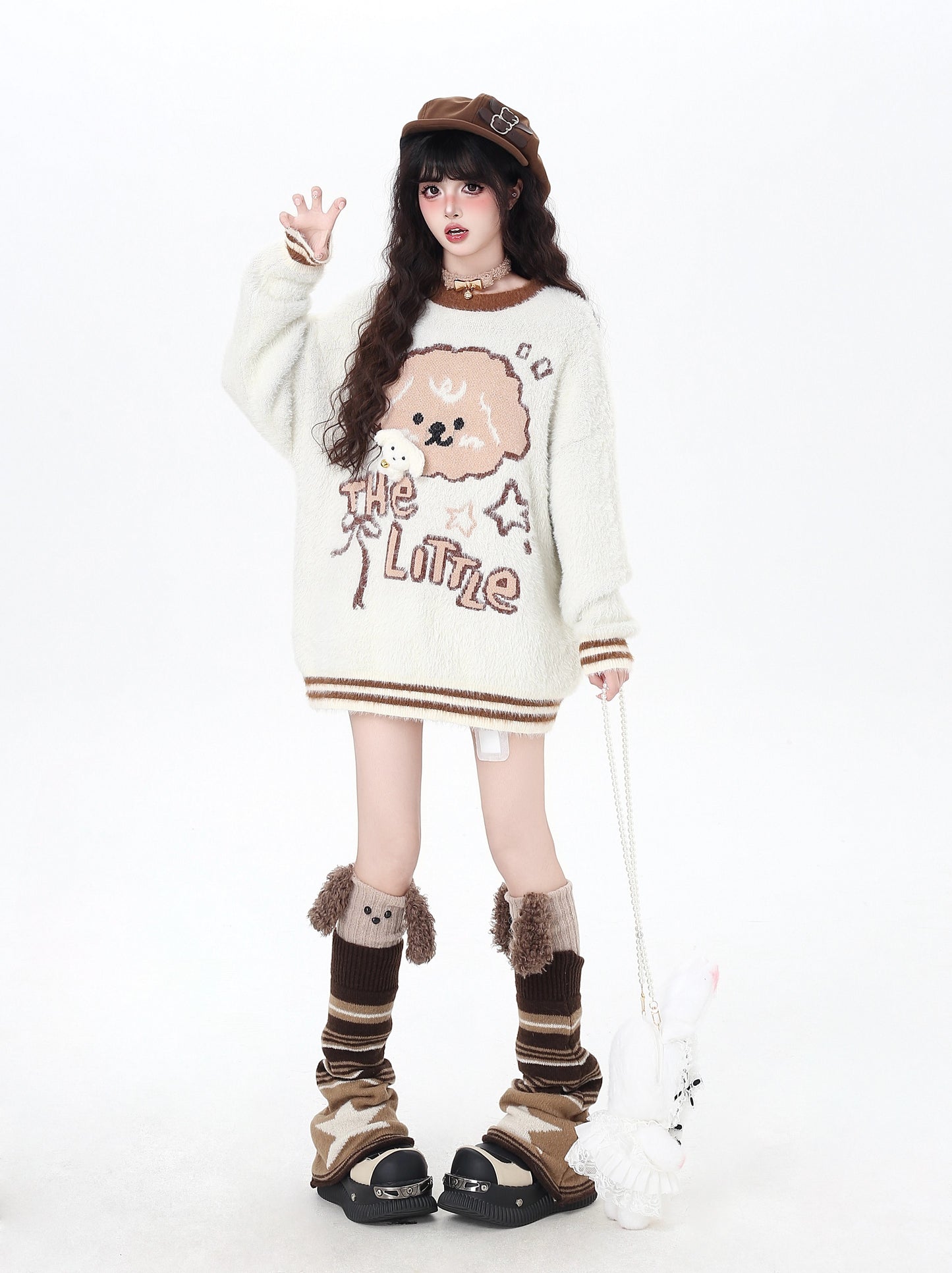 もこもこ×わんこ♡ゆるカワニット秋冬