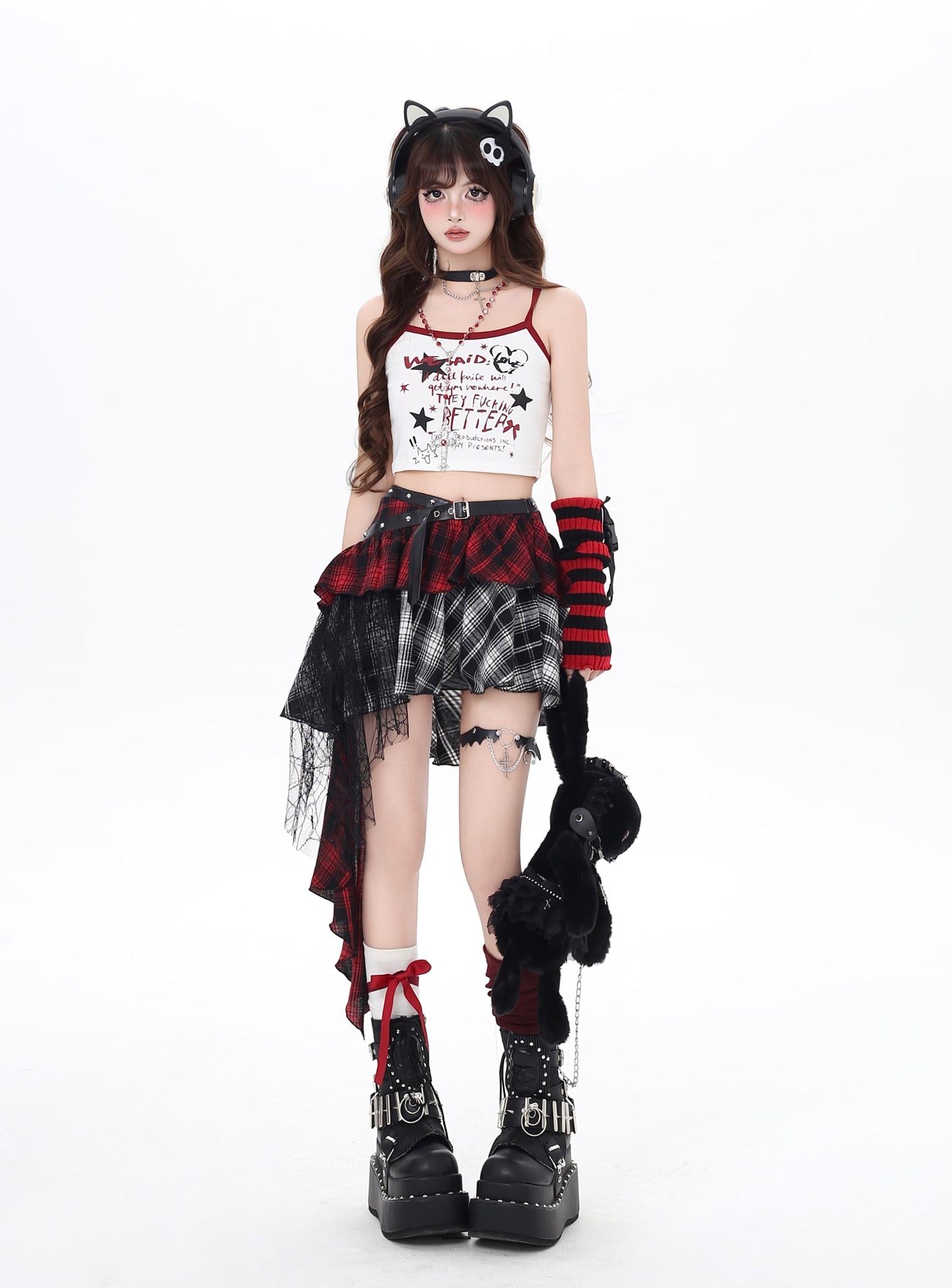 グラフィティ風キャミトップス