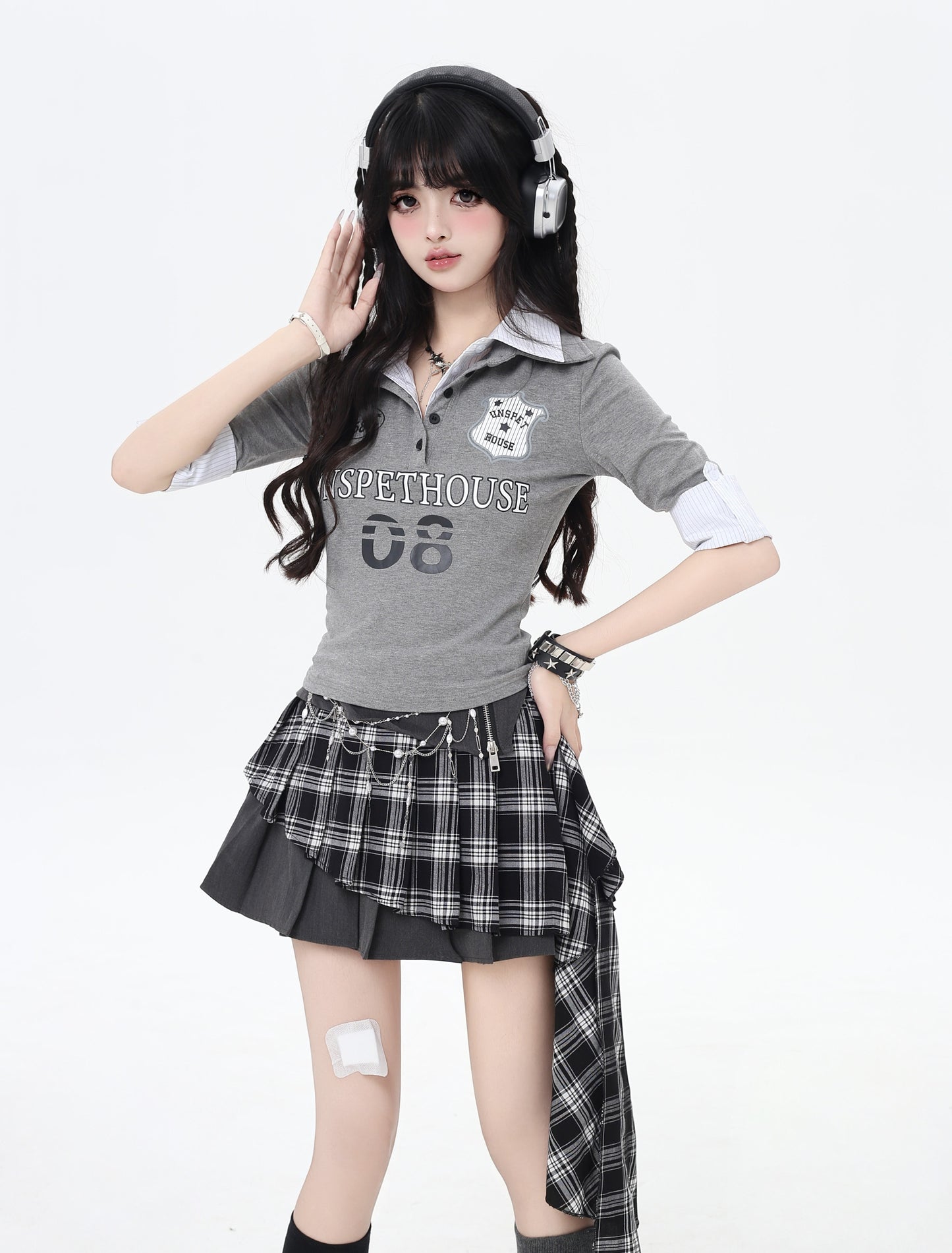 ドッキングポロTシャツ