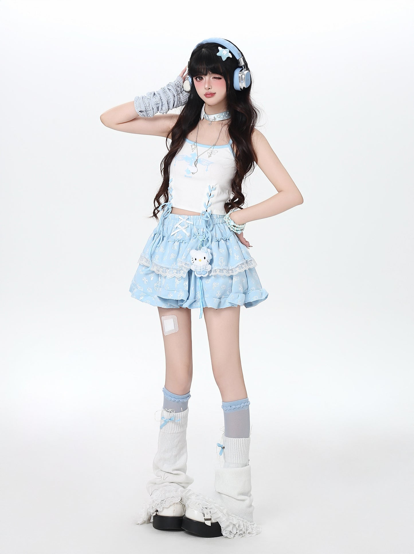 クロスエンジェルウィングストラップキャミソール