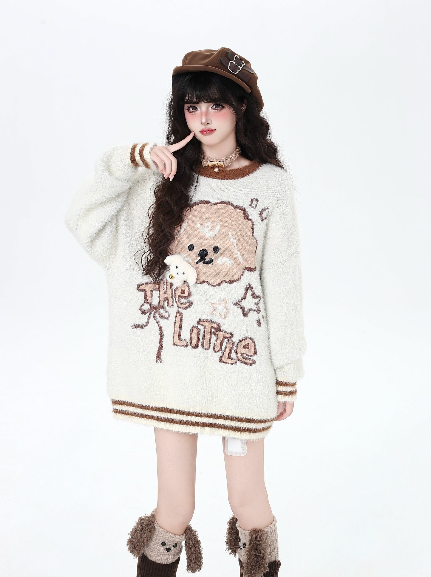 もこもこ×わんこ♡ゆるカワニット秋冬