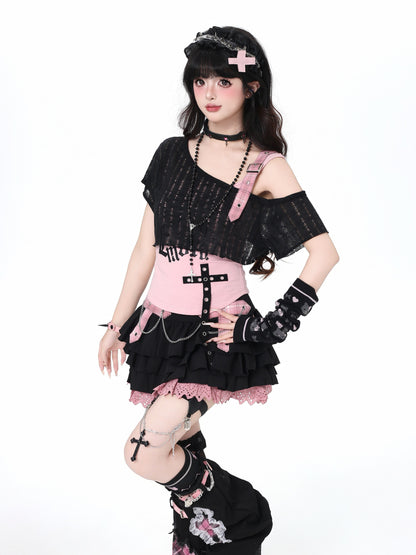 デザインタンクトップ｜Y2K甘辛