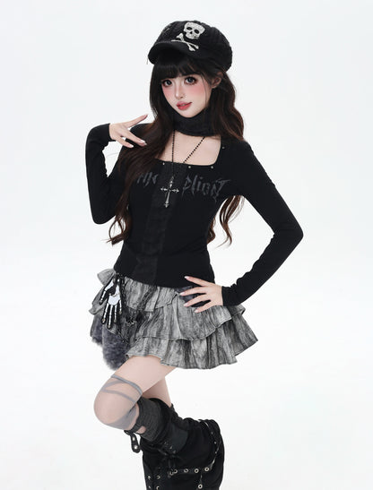 ゴシック長袖Tシャツ