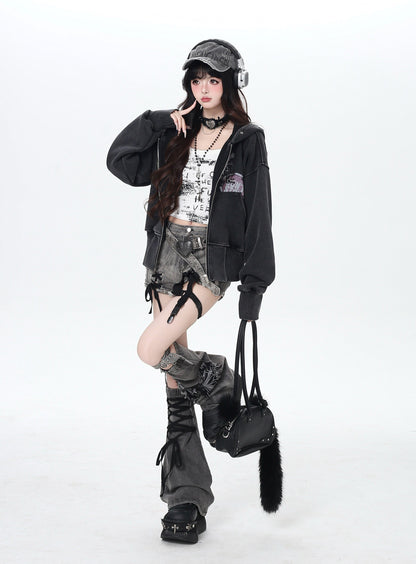 ショートジャケット｜ヴィンテージ加工・細見え