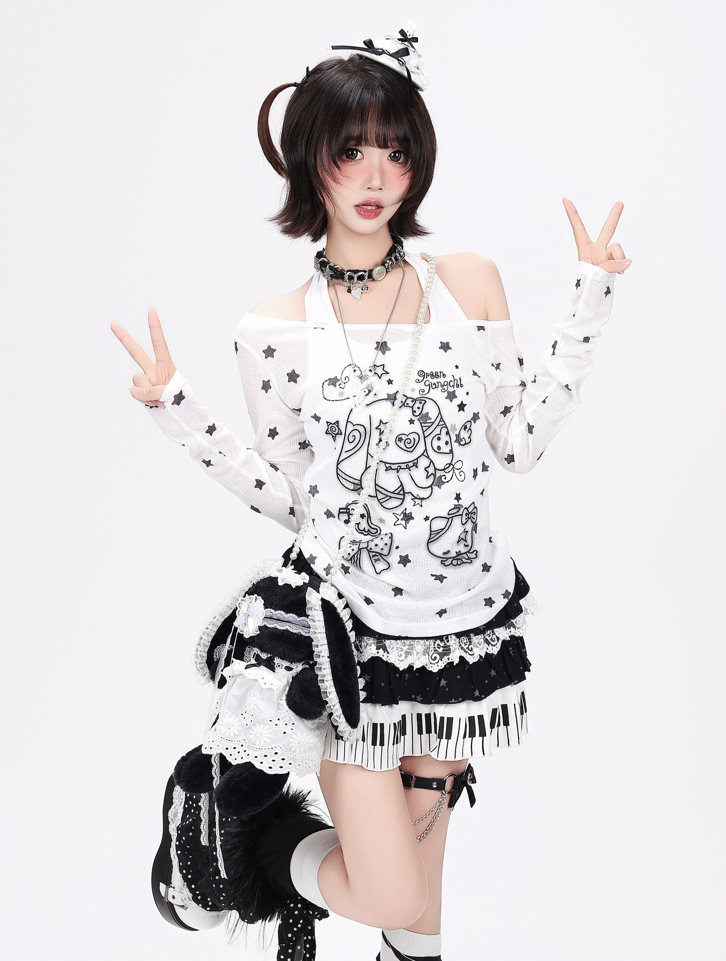 レイヤードTシャツセット