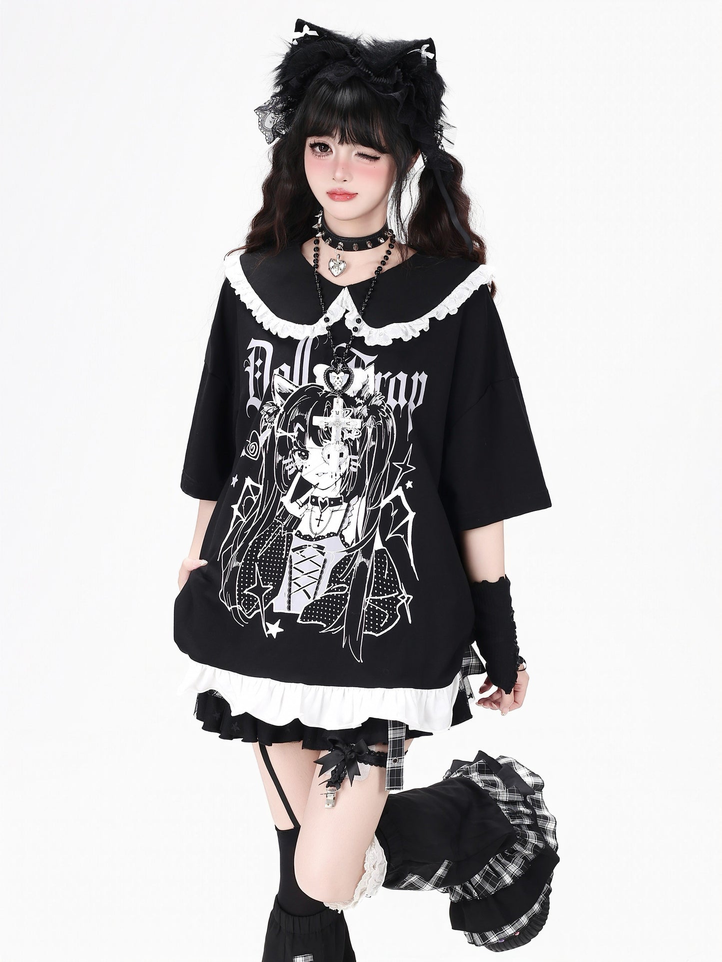 モノトーンビッグTシャツ
