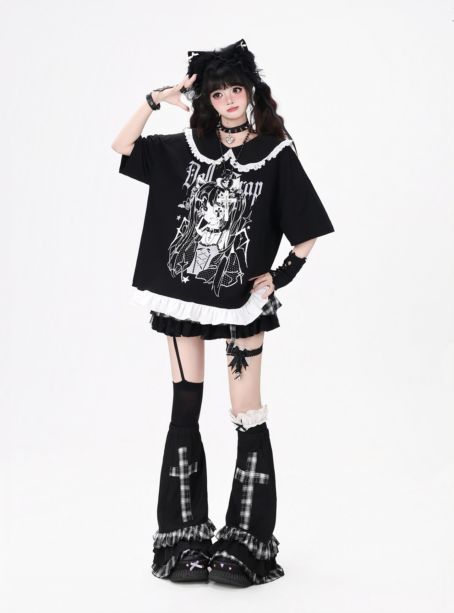 モノトーンビッグTシャツ