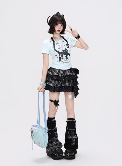 ねこホルターTシャツ