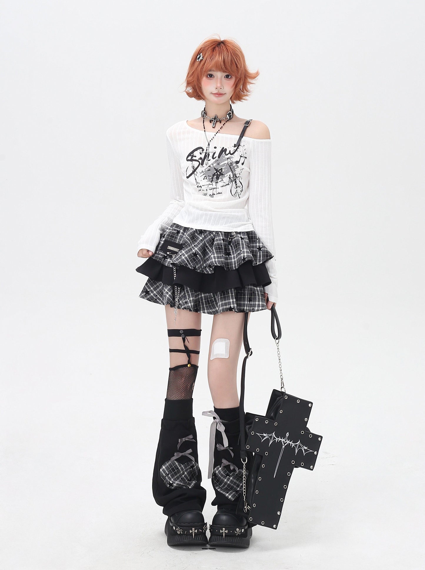 ベルトデザインワンショルフィットT