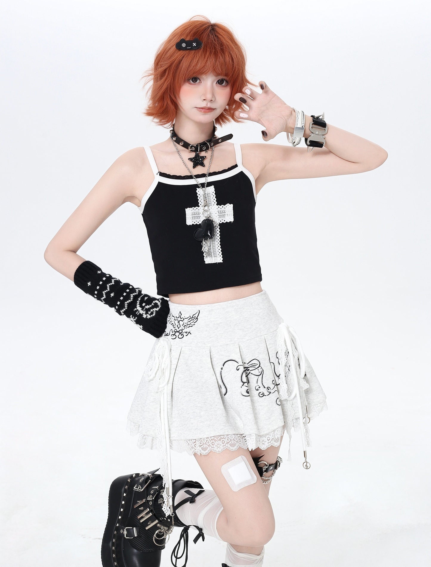 プリーツミニスカート｜Y2Kガーリー・ハイウエスト