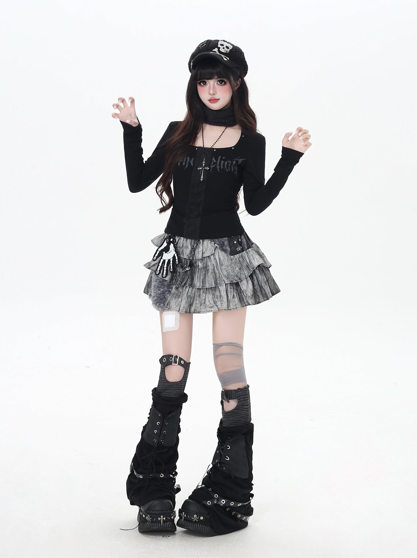 ゴシック長袖Tシャツ