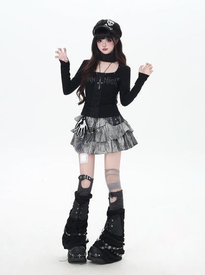 ゴシック長袖Tシャツ