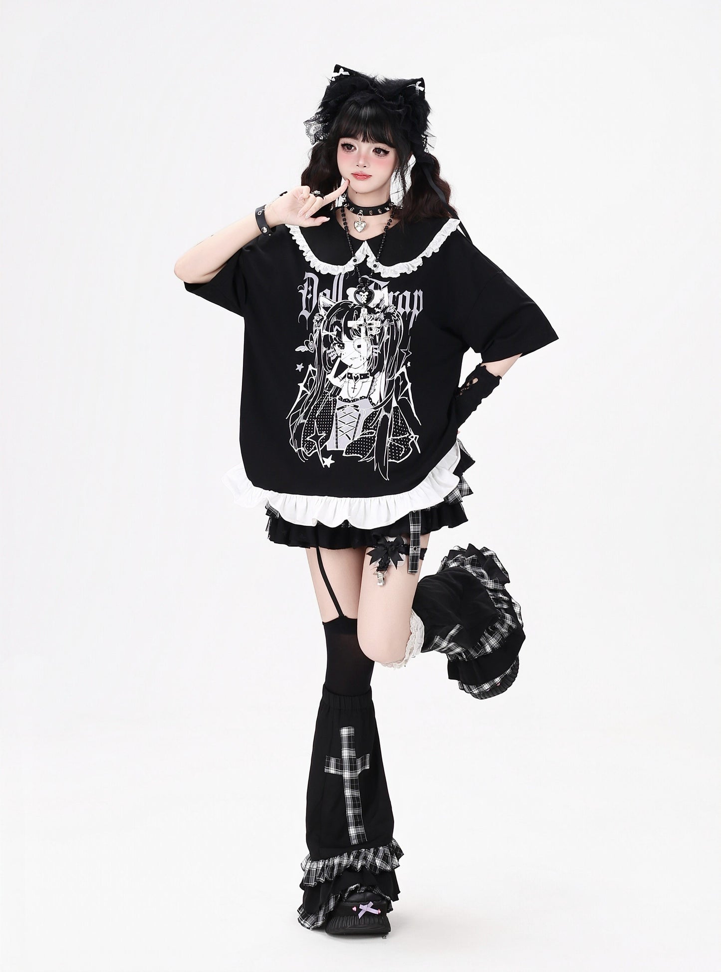 モノトーンビッグTシャツ