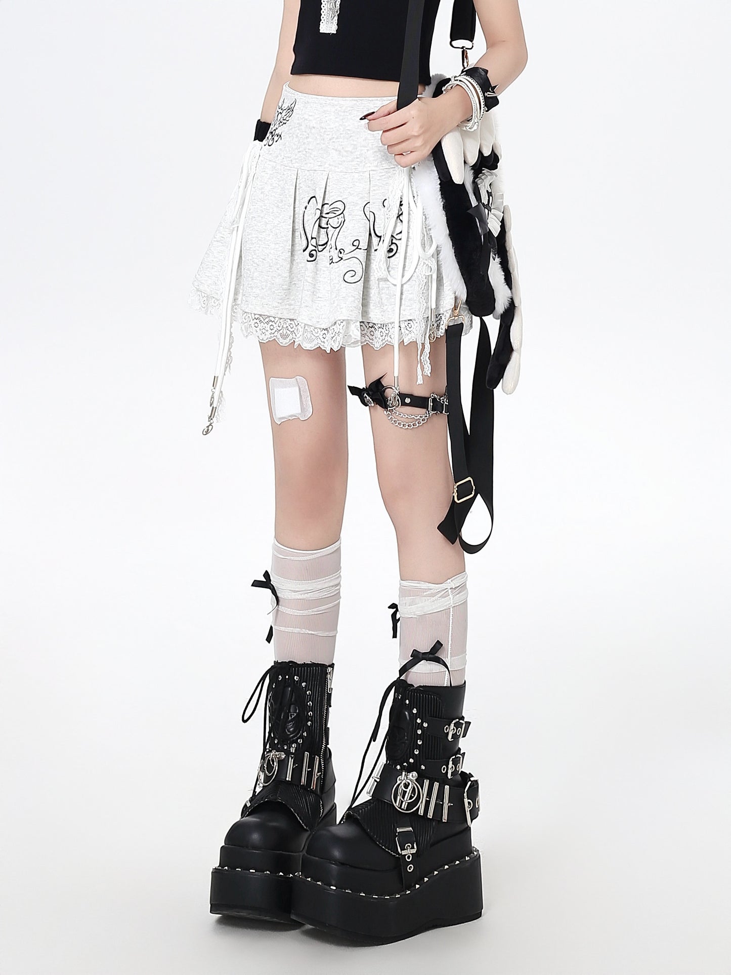 プリーツミニスカート｜Y2Kガーリー・ハイウエスト