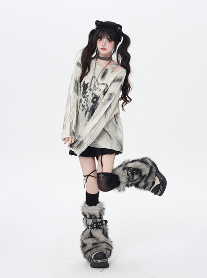 タイダイキャットアシメニット