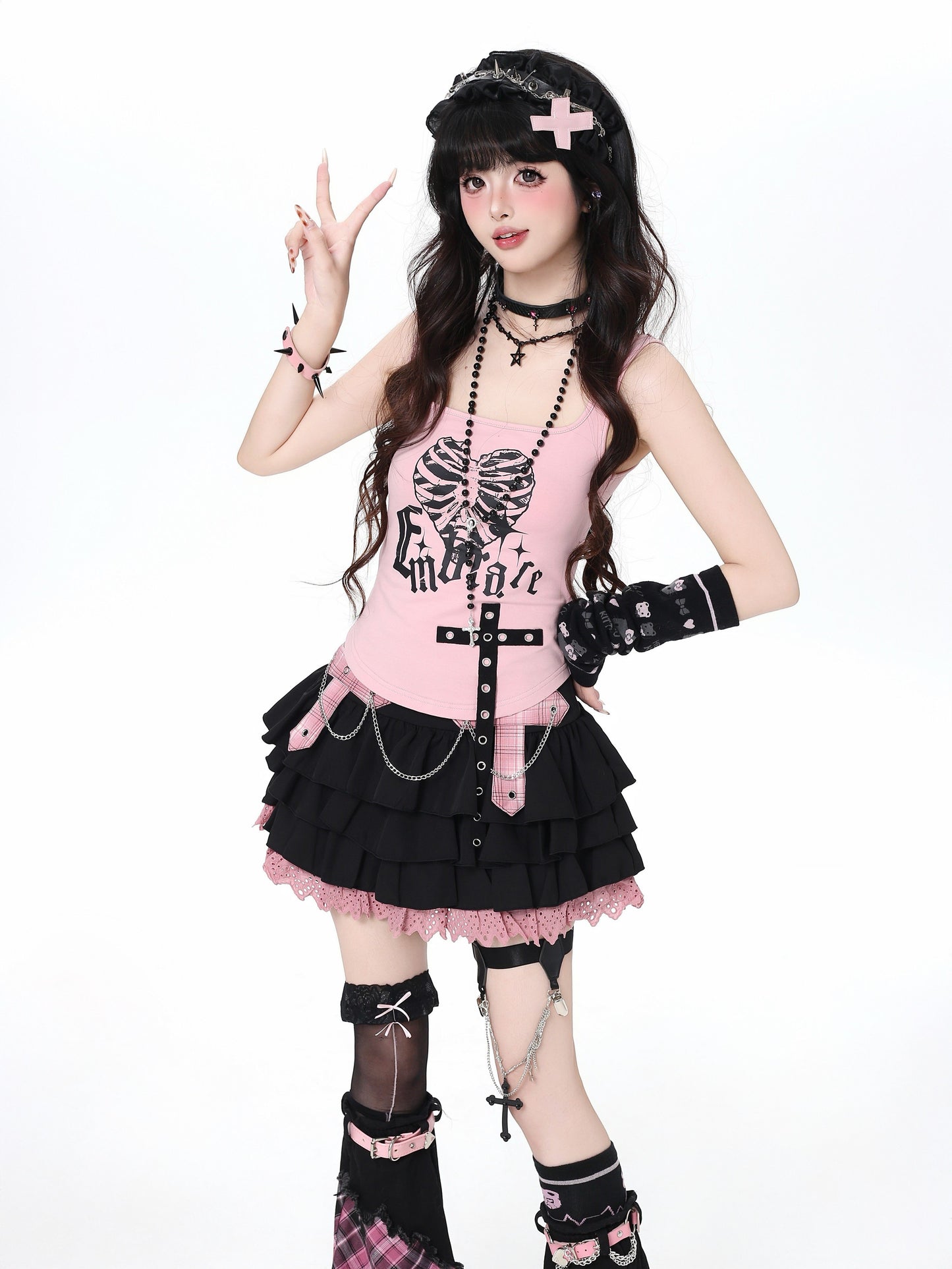 デザインタンクトップ｜Y2K甘辛