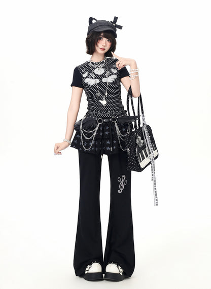 ドットフィットショートTシャツ