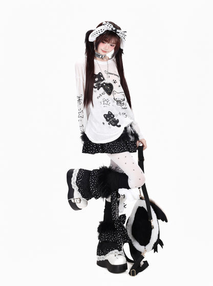 ねこギタープリントロンT