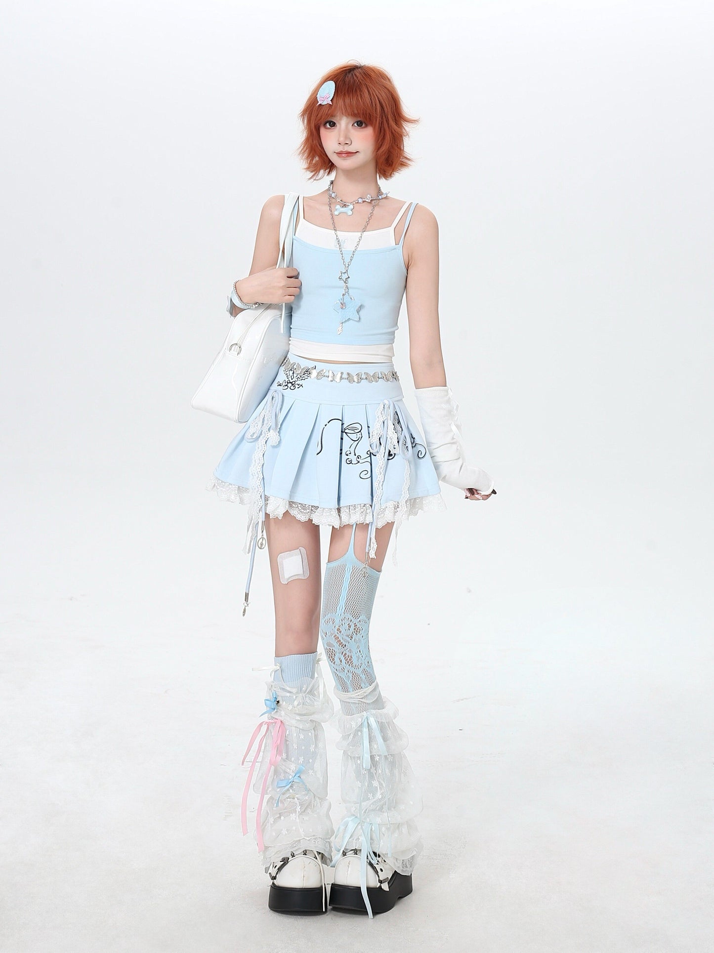 プリーツミニスカート｜Y2Kガーリー・ハイウエスト