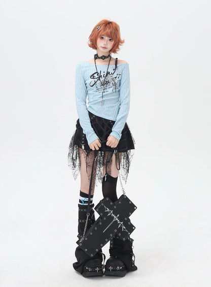 ベルトデザインワンショルフィットT