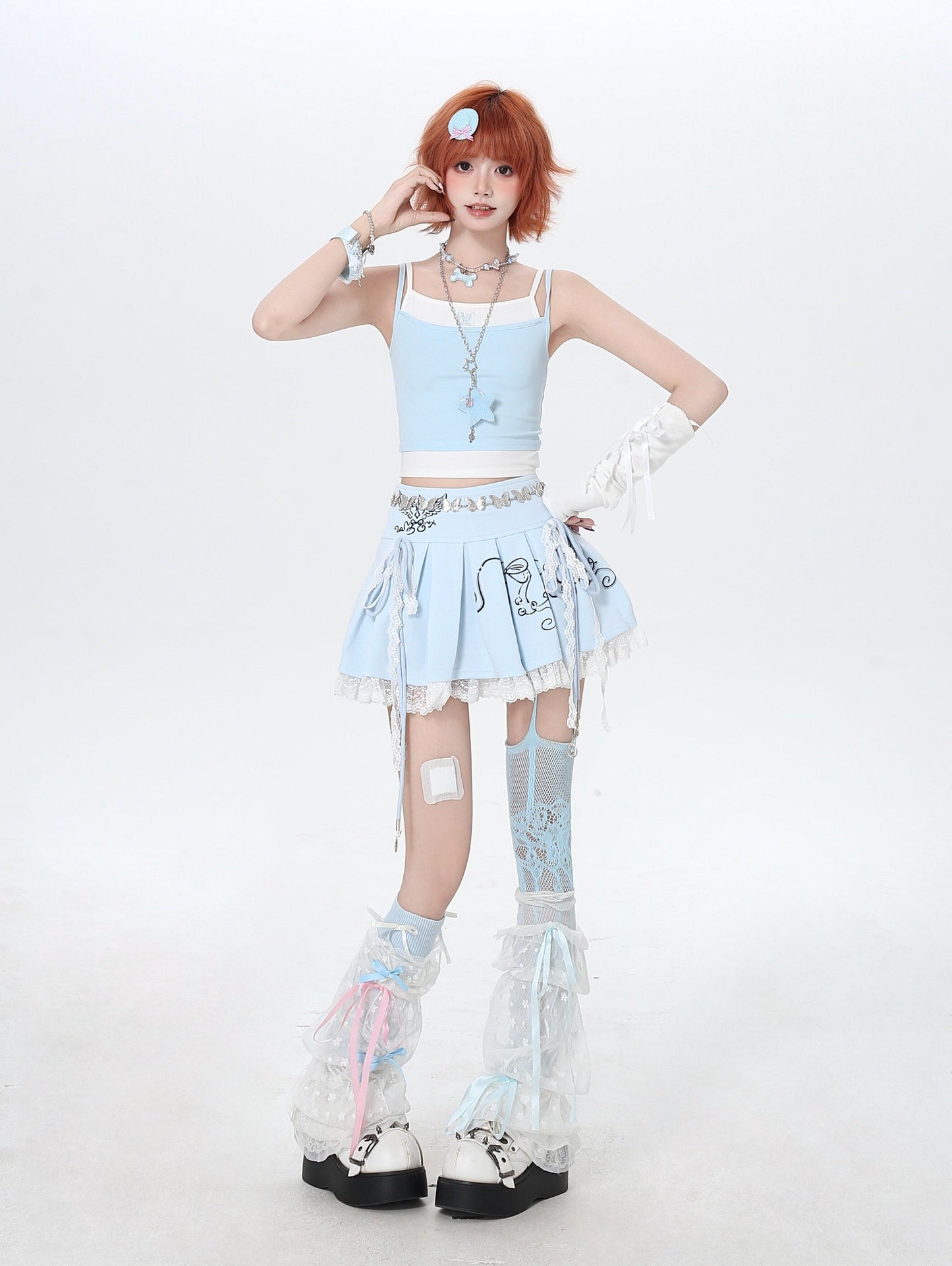 プリーツミニスカート｜Y2Kガーリー・ハイウエスト