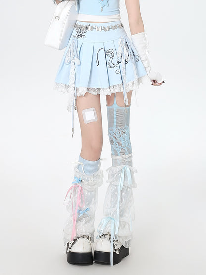 プリーツミニスカート｜Y2Kガーリー・ハイウエスト