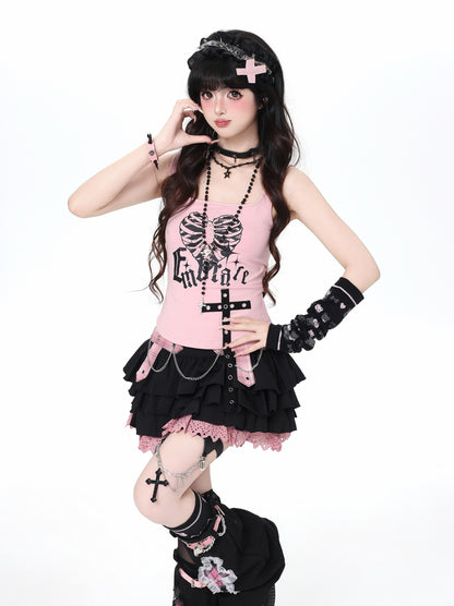 デザインタンクトップ｜Y2K甘辛