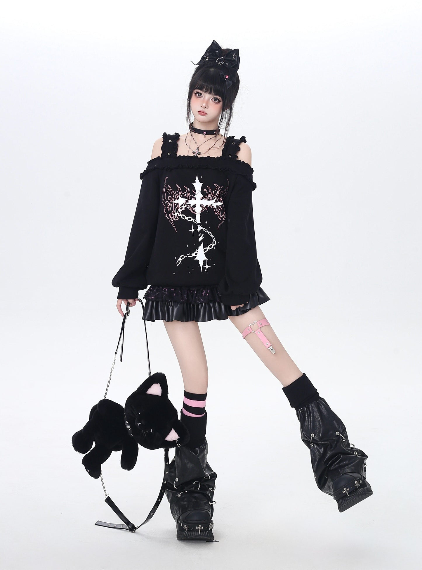オフショル♡ゆったりスウェット