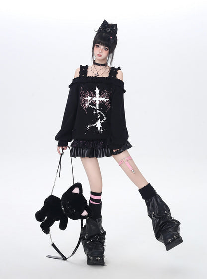 オフショル♡ゆったりスウェット
