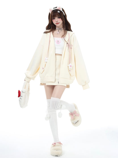Star print loose fit set