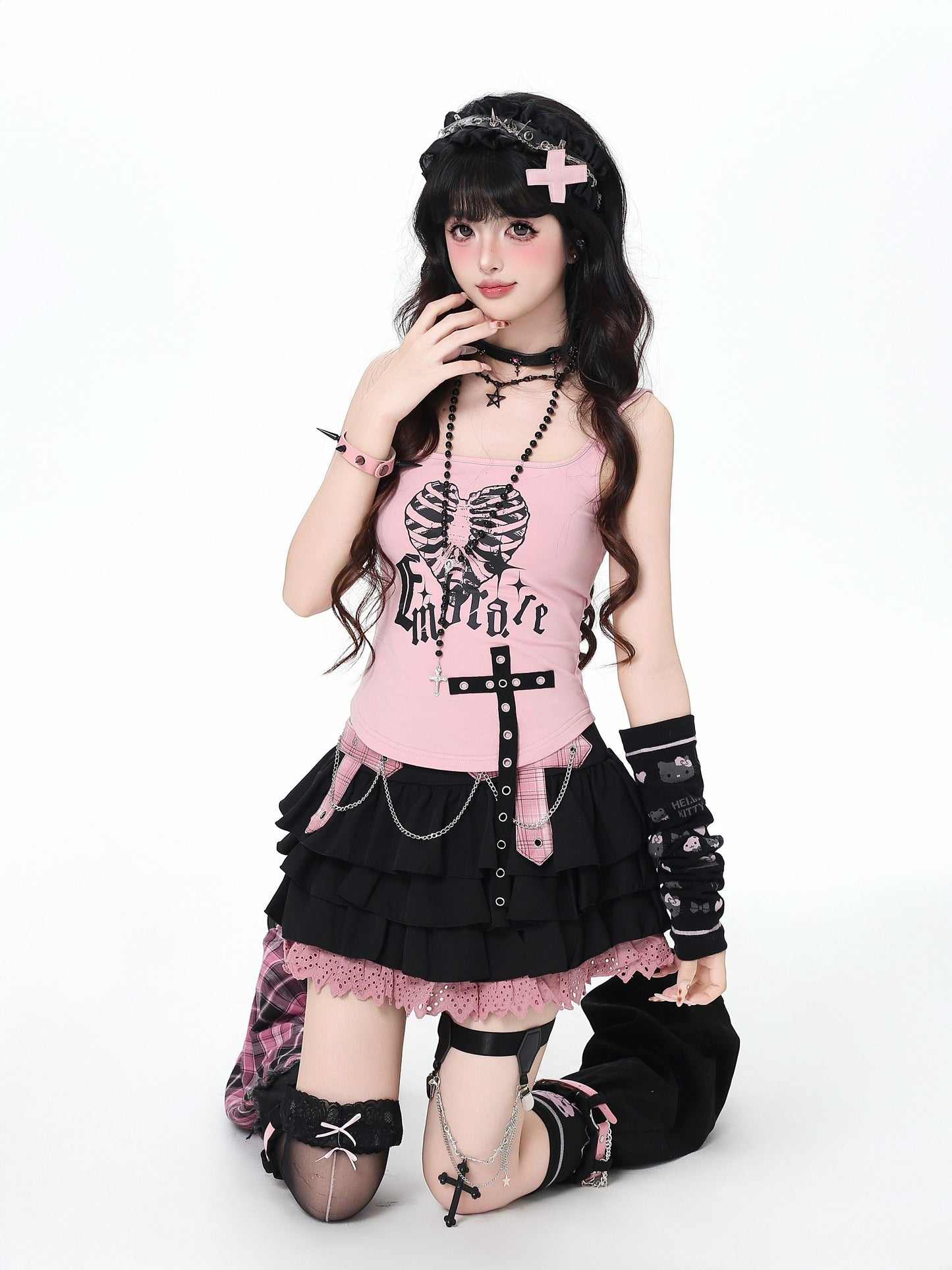 デザインタンクトップ｜Y2K甘辛