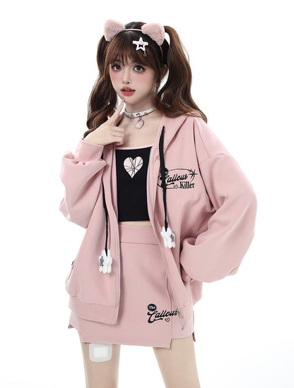 Star print loose fit set