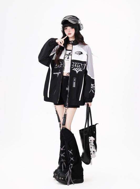 グラフィックアシメミニスカート