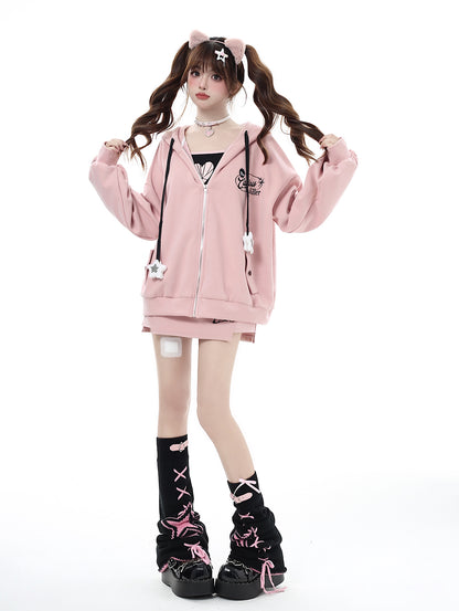 Star print loose fit set