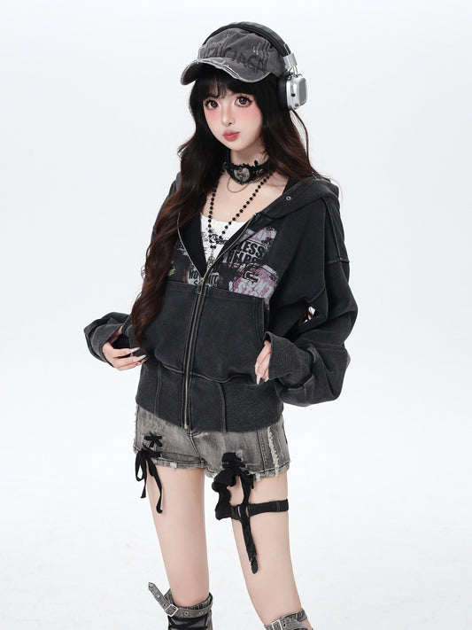 ショートジャケット｜ヴィンテージ加工・細見え