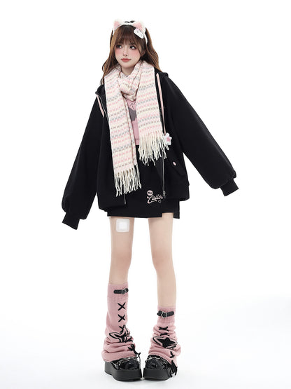 Star print loose fit set