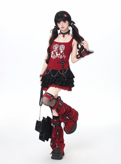 デザインタンクトップ｜Y2K甘辛