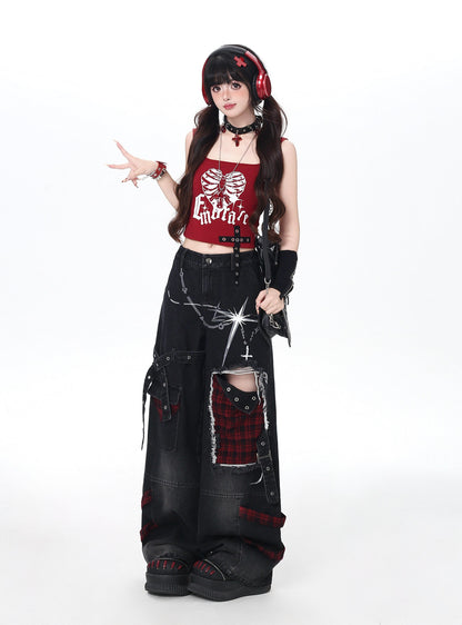 デザインタンクトップ｜Y2K甘辛