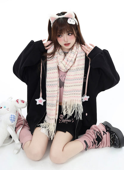Star print loose fit set
