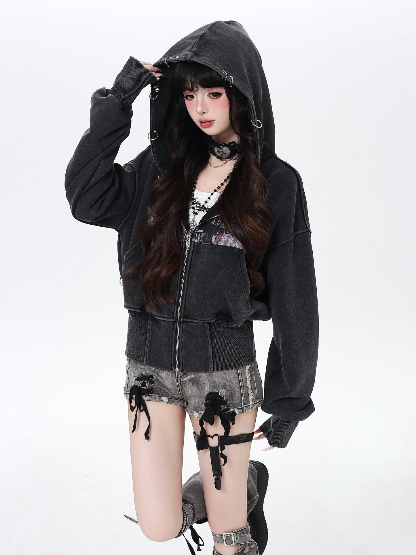 ショートジャケット｜ヴィンテージ加工・細見え