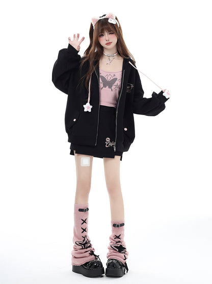 Star print loose fit set