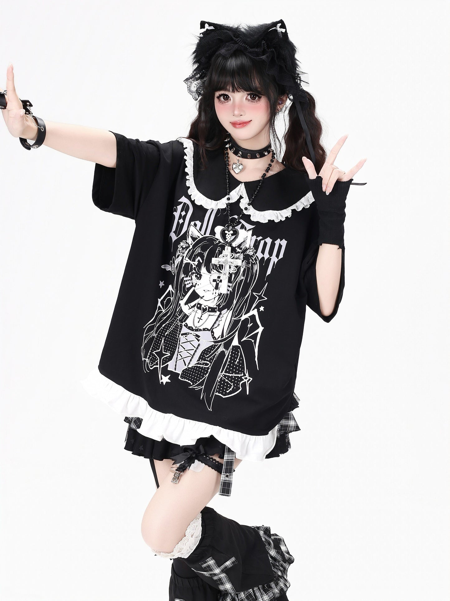 モノトーンビッグTシャツ