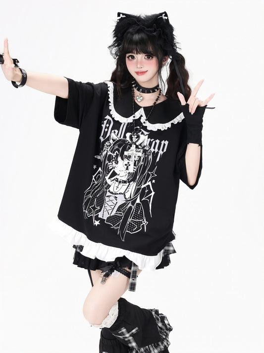 モノトーンビッグTシャツ