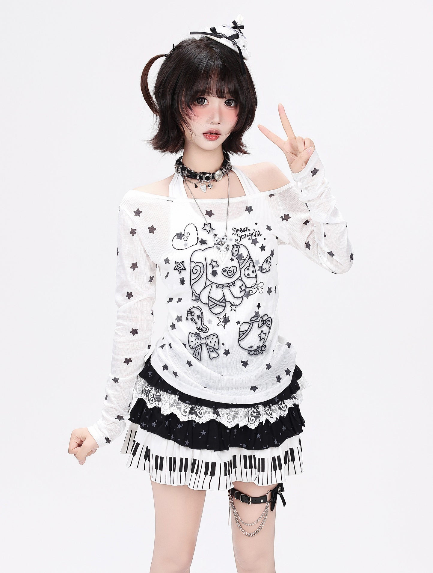 レイヤードTシャツセット