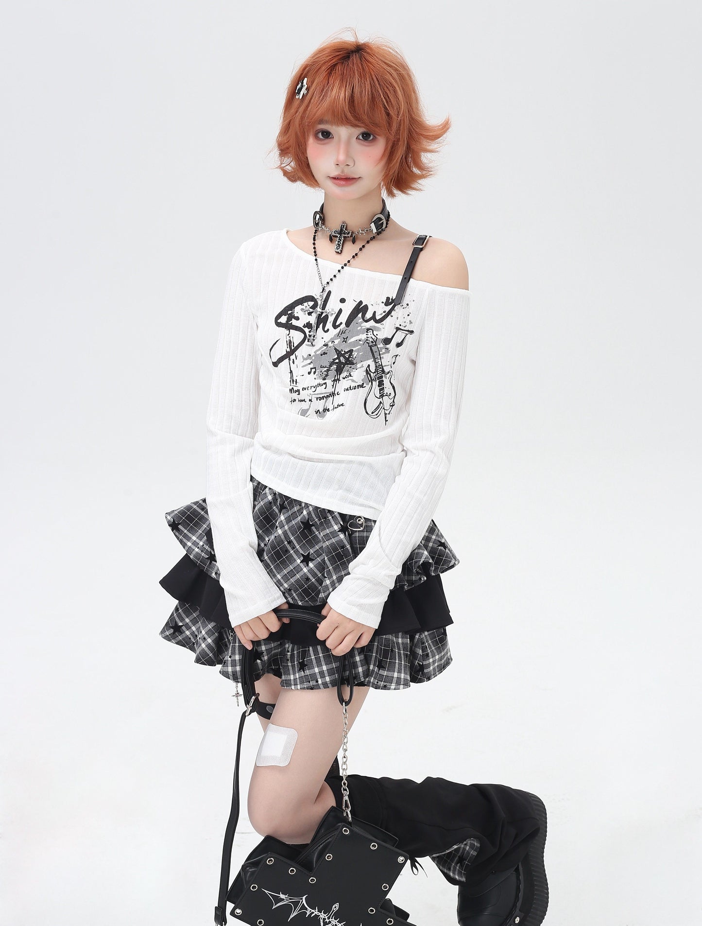 ベルトデザインワンショルフィットT