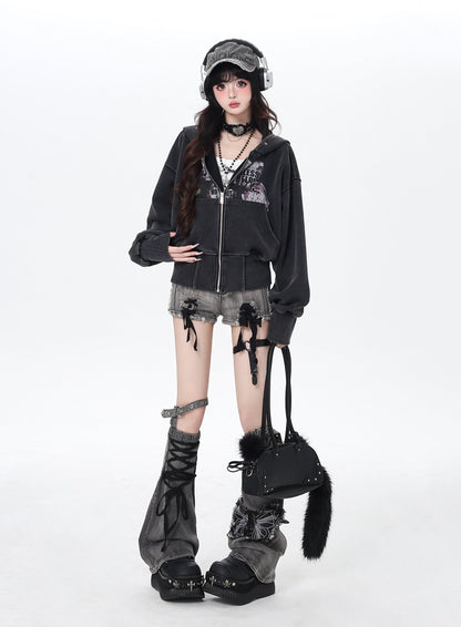 ショートジャケット｜ヴィンテージ加工・細見え