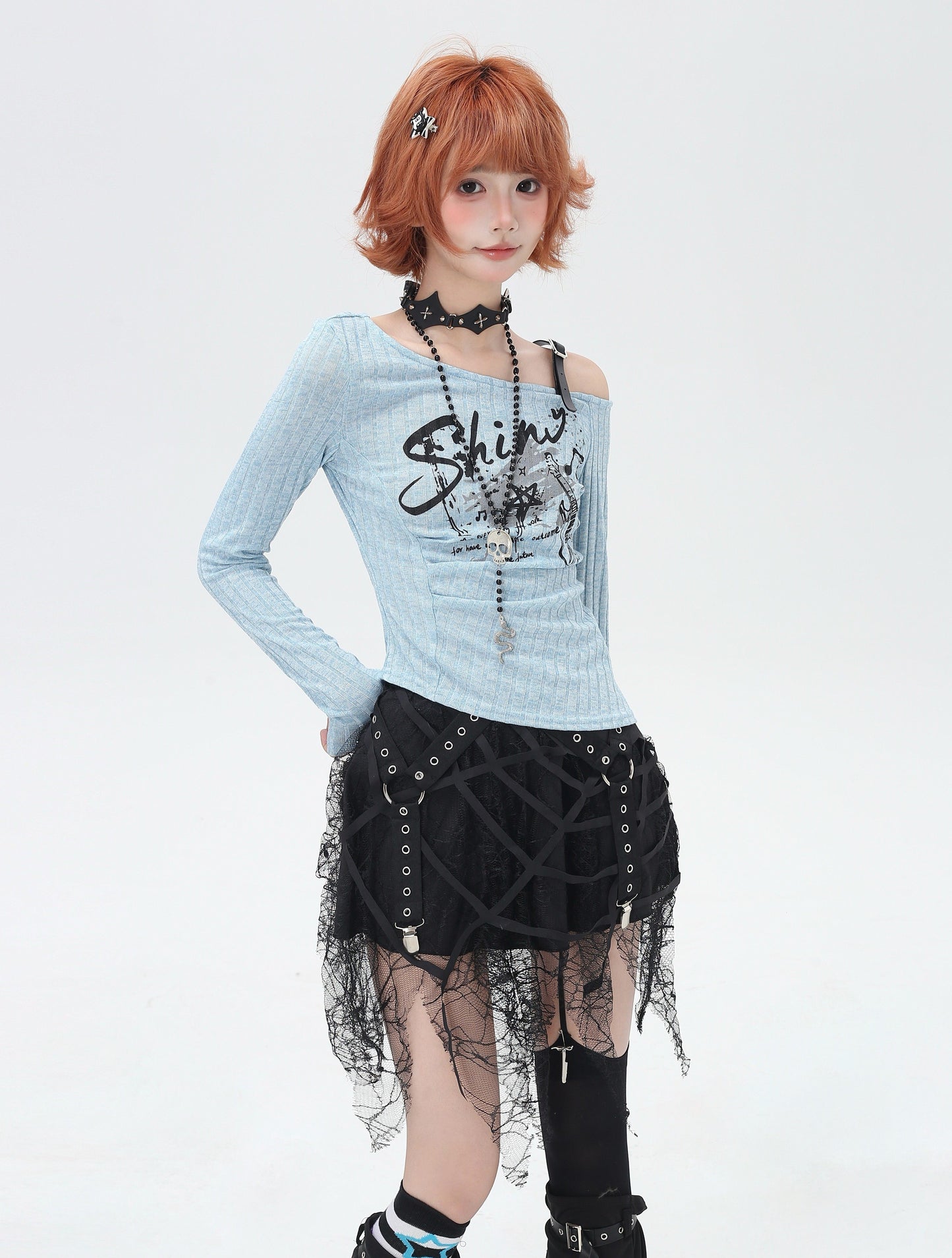 ベルトデザインワンショルフィットT