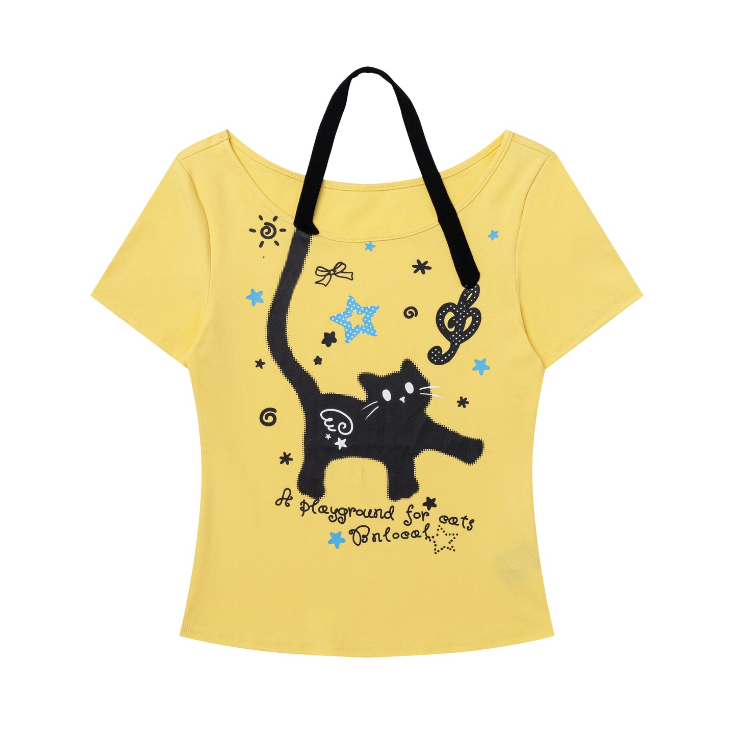 ねこホルターTシャツ